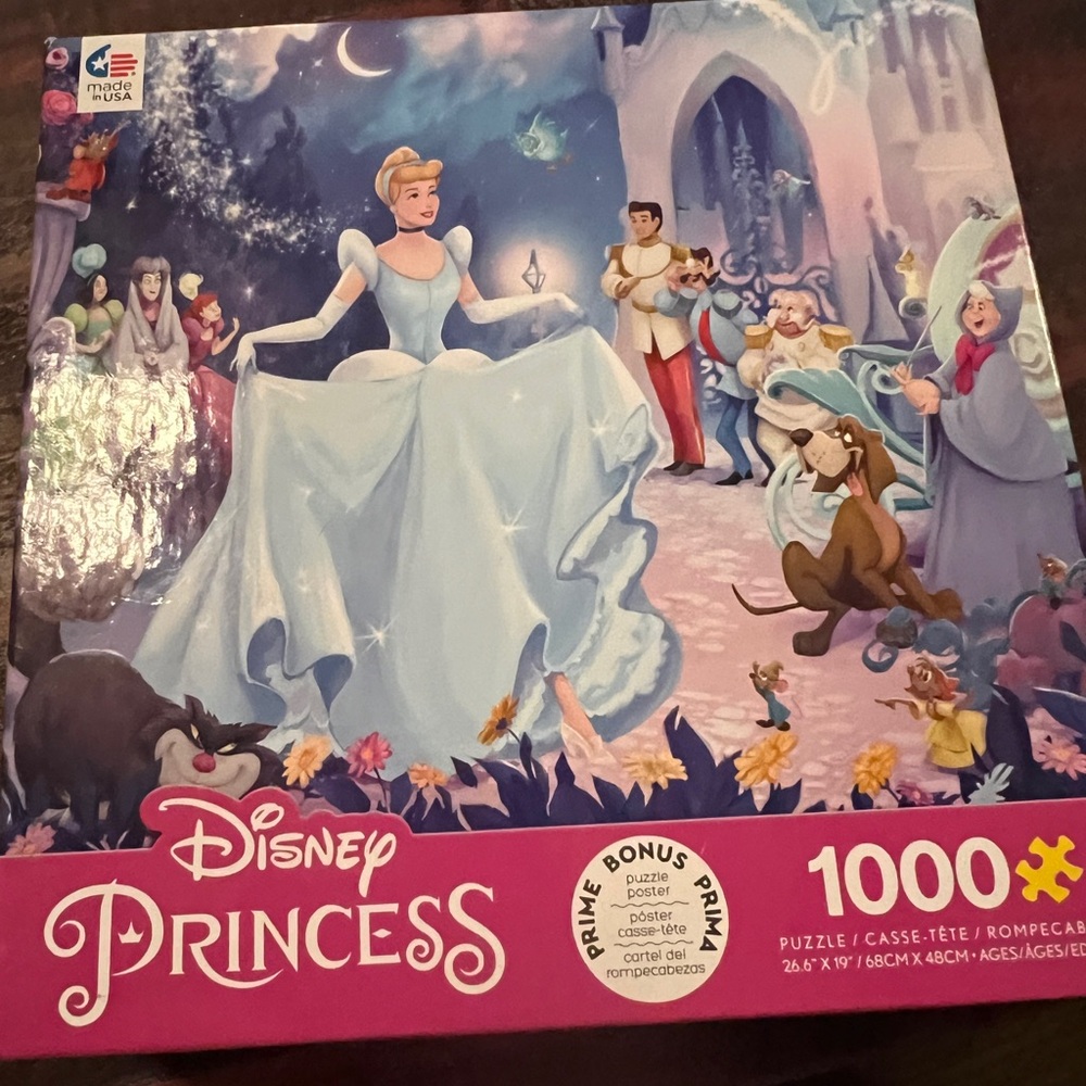 1000 piece Cinderella puzzle